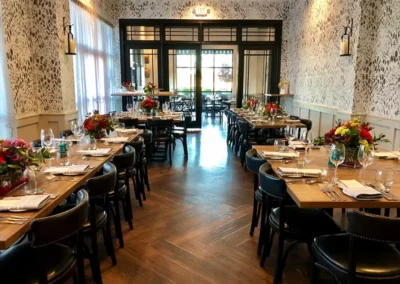 private dining room available